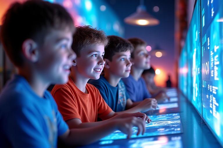 Exploración espacial en gráficos 3D educativos